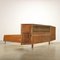 Vintage Bett aus Teak & Marmor, 1950er 12