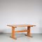 Pine Dining Table and Chairs, Sweden, 1970s, Set of 5, Image 5