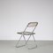 Plia Folding Chair by Giancarlo Piretti for Castelli, Italy, 1970s, Image 4