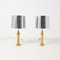 Table Lamps in the style of Maison Charles, 1970s, Set of 2 1