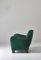Elm & Fabric Model 1565 Lounge Chair from Fritz Hansen, 1940s, Image 6