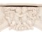 French Louis XV Style White Marble Fireplace with Cupids, 1800s, Image 5