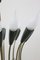 Grand Lustre à 24 Lampes Mid-Century en Laiton de Stilnovo, Italie, 1950s 8