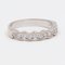 Vintage 18K White Gold Ring with Diamonds, 1960s, Image 3