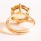 Vintage 14K Yellow Gold Cocktail Ring with Citrine, 1960s, Image 7
