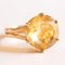 Vintage 14K Yellow Gold Cocktail Ring with Citrine, 1960s, Image 2