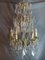 Large Baccarat Style Crystal and Brass Chandelier 1