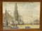 Artista olandese, Stampa ottica con miniatura, Amsterdam, XVIII secolo, Acquaforte, Incorniciato, Immagine 4