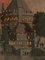 Artista olandese, Stampa ottica con miniatura, Amsterdam, XVIII secolo, Acquaforte, Incorniciato, Immagine 9