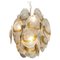Vintage Italian Murano Chandelier with 24 Clear and Amber, 1980s, Image 11