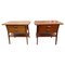 Tables de Chevet Mid-Century en Teck, Danemark, 1965, Set de 2 1