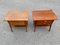 Tables de Chevet Mid-Century en Teck, Danemark, 1965, Set de 2 5