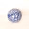 Vintage Blue & White Chinese Porcelain Ball, 1980s 4