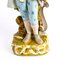 Dresden Style Hand-Painted Porcelain Figures, 1980s, Set of 2, Image 8