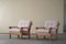 Danish Modern Easy Chairs in Oak & Bouclé in the style of Henning Kjærnulf, 1960s, Set of 2 13