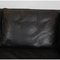 Vintage 2213 Drei-Sitzer Sofa aus patiniertem schwarzem Leder von Børge Mogensen für Fredericia 6