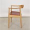 The Chair in Lacquered Oak and Anilin Leather by Hans Wegner for PP Møbler, 2000s, Image 11