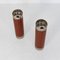 Leather Floor Ashtrays, 1960s, Set of 2, Image 4