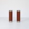 Leather Floor Ashtrays, 1960s, Set of 2, Image 3