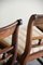 Antique Bar Back Dining Chairs in Mahogany, Set of 4, Image 11