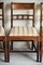 Antique Bar Back Dining Chairs in Mahogany, Set of 4 3