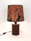 Mid-Century Swedish Table Lamp in Turned Wood Base by Östen Kristiansson, 1970s, Image 17