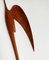 Mid-Century Wooden Teak Wall Deco Bird, 1960s 4