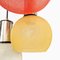 Vintage Hanging Lamp with Groffed Glass, 1950s, Image 6