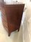 Antique George III Figured Mahogany Bow Fronted Chest of 5 Drawers, 1800, Image 8