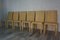 Model 1935 Chairs by Jean Michel Frank and Adolphe Chanaux for International Ecart, Set of 6 4