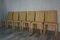 Model 1935 Chairs by Jean Michel Frank and Adolphe Chanaux for International Ecart, Set of 6, Image 4