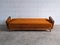 Mid-Century Sofa Bed in Wood and Fabric, Image 7