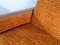 Mid-Century Schlafsofa aus Holz und Stoff 5