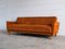 Mid-Century Schlafsofa aus Holz und Stoff 4