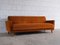 Mid-Century Schlafsofa aus Holz und Stoff 1