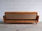 Mid-Century Sofa Bed in Wood and Fabric 8