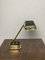 French Model N71 Black and Brass Golden Desk Lamp by Eileen Gray for Jumo, 1940s 5