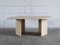 Mid-Century Coffee Table in Travertine, Image 1