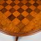 Small Antique Chess Table in Burr Walnut, 1880 7