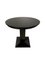 Small Art Nouveau Black Oval Table, 1890s, Image 1