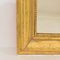 Espejo Louis Philippe antiguo dorado, 1870, Imagen 6