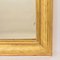 Espejo Louis Philippe antiguo dorado, 1870, Imagen 8