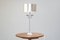 Lámpara de mesa Mid-Century de acero, Imagen 4