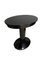 Small Art Nouveau Oval Table in Black, 1890s 2