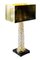 Italian Table Lamps in Murano Glass and Brass Shades, 2010s, Set of 2, Image 3