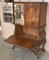 Mid-Century Modern Spanish Walnut Wood and Mirror Bar Cabinet, 1940s 5