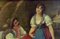 Edoardo De Blasi, escena romántica, principios de 1900, óleo sobre lienzo, Imagen 4