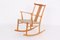 Danish Model 1773 Rocking Chair by Axel Larsen for Fritz Hansen, 1940s, Image 6