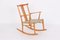 Rocking Chair Modèle 1773 par Axel Larsen pour Fritz Hansen, Danemark, 1940s 1