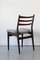 Vintage Danish Ladder Back Dining Chairs in Rosewood, 1960s, Set of 4 6